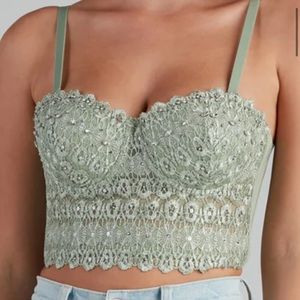 Lace Crop Top